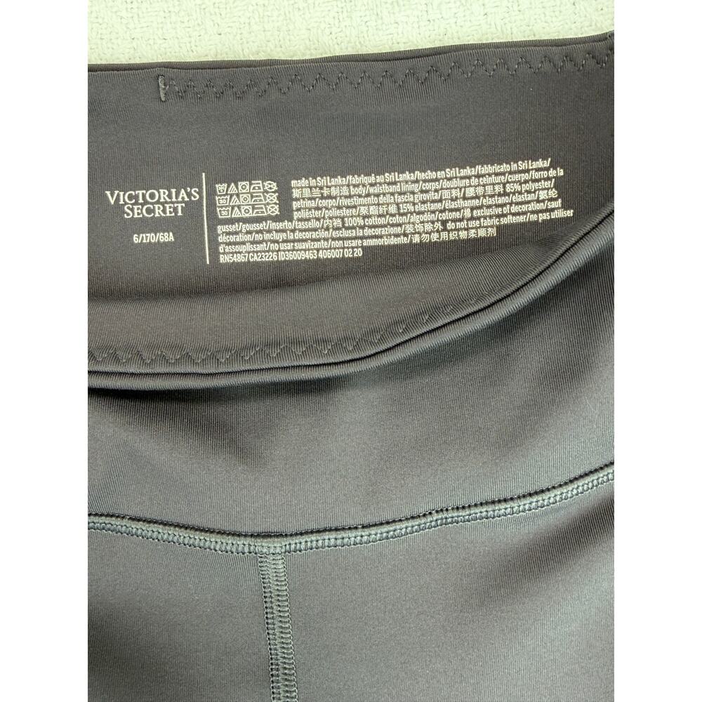 Victorias Secret Gray High Rise Pocket Leggings Size 6 Athletic Yoga Pants - Picture 8 of 10